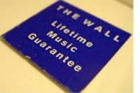 The Wall guarantee sticker